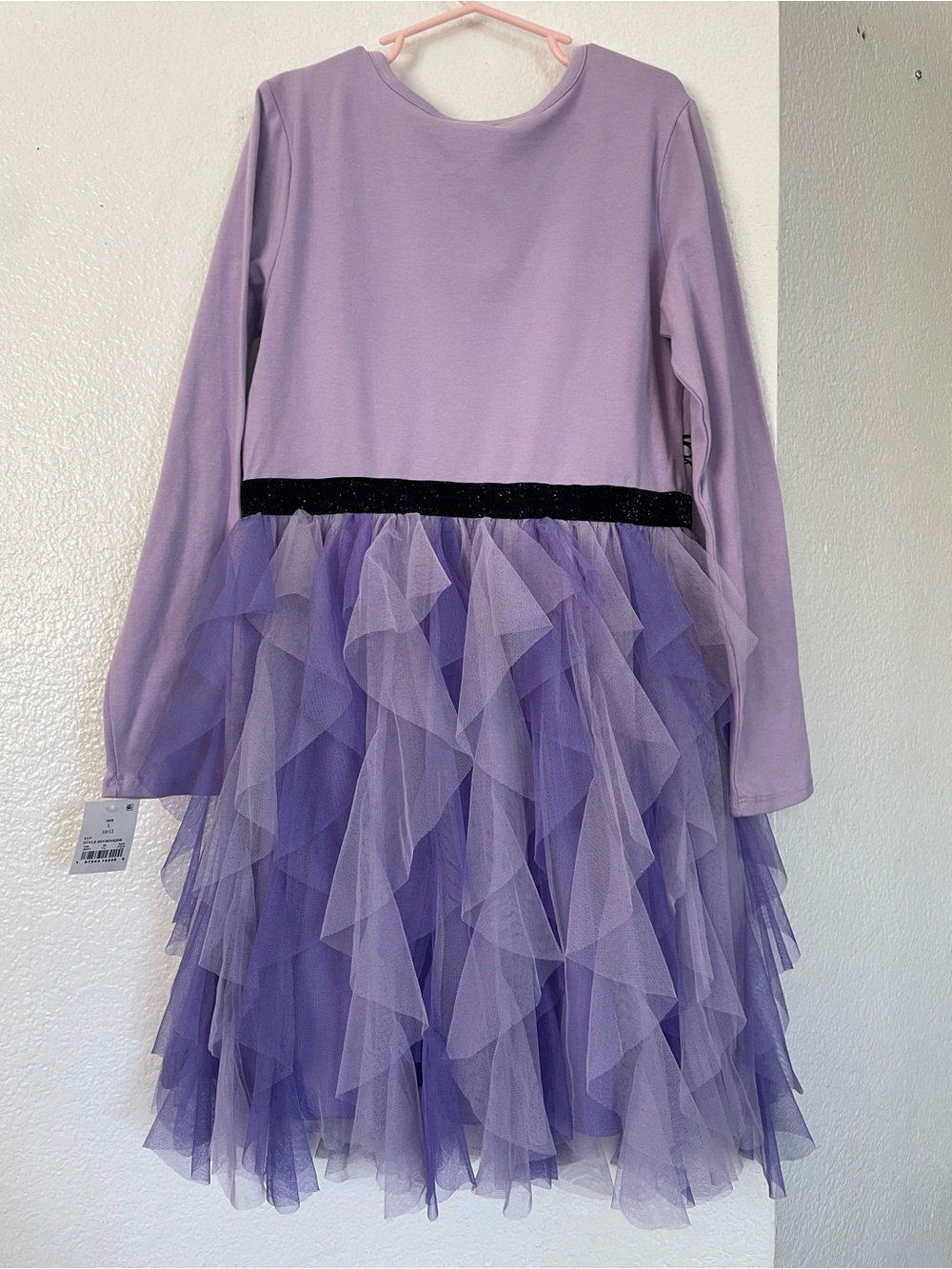 Disney Villains - Ursula Kids Purple Octopus Tulle Costume Dress - Picture 2 of 6